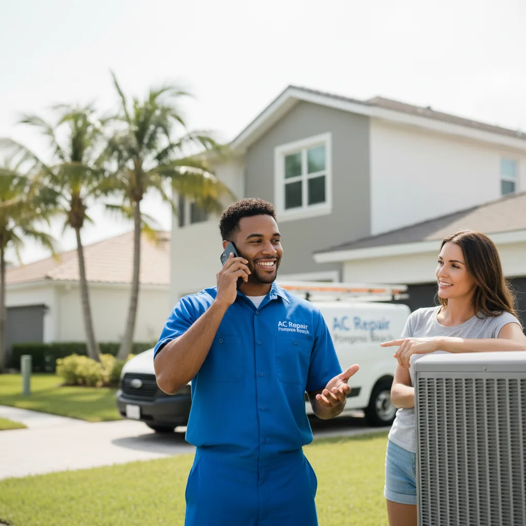 AC Repair Pompano Beach customer support in Bloomer